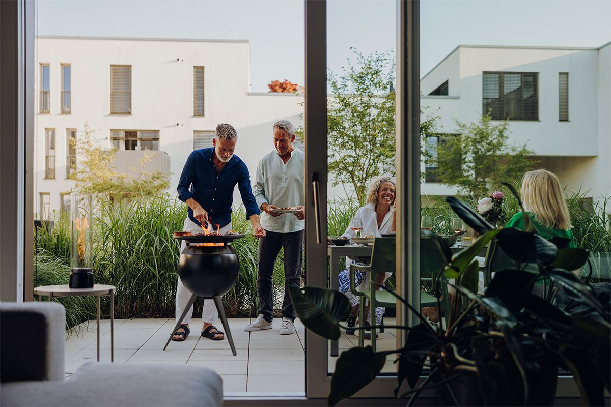 MOON 45 Plancha-Grillset all black hoch - Image 2