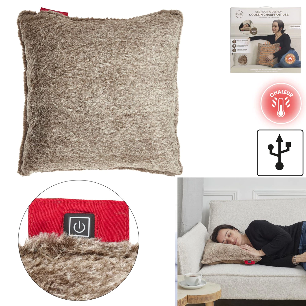 Heizkissen USB, Wärmflasche, kuschelig